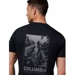 Polera-Manga-Corta-Hombre-Rapid-Ridge-Back-Negro-Columbia