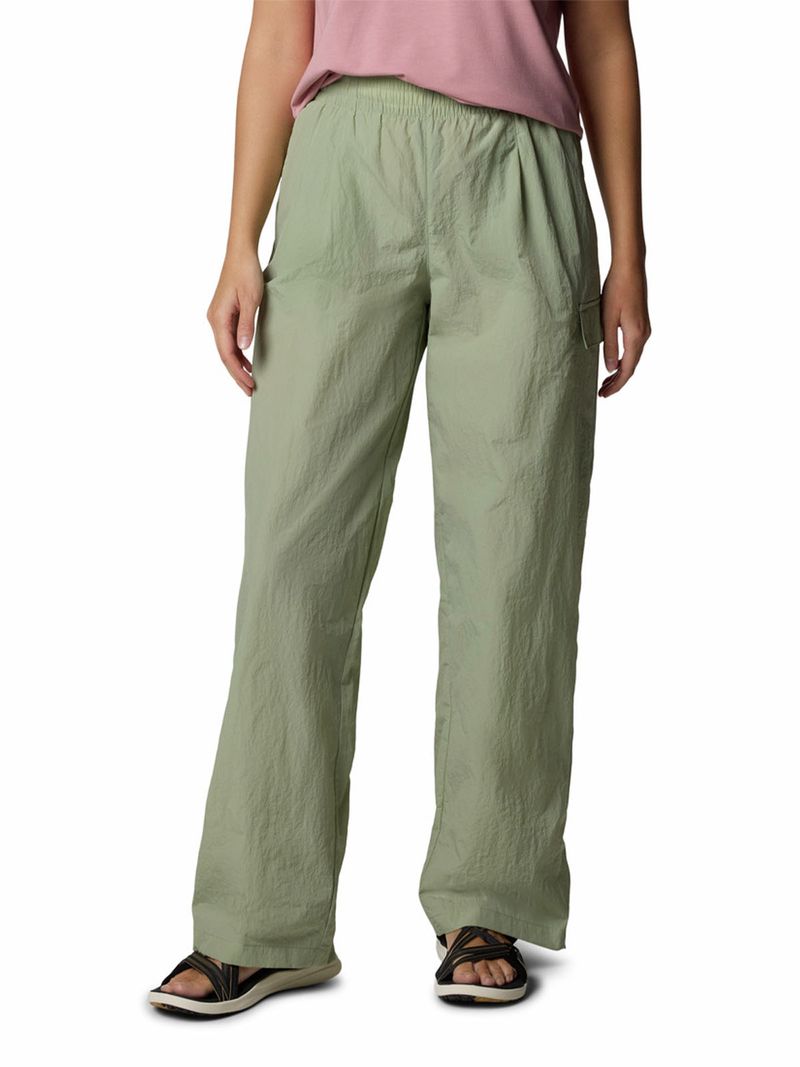 Pantalón Mujer Paracutie Vented Beige Columbia