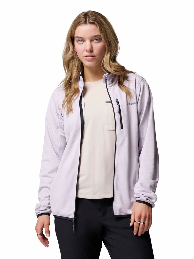 Polar Mujer Essential Hike Grid Morado Columbia