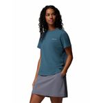 Polera-Manga-Corta-Mujer-Sun-Trek-II-Azul-Columbia