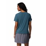 Polera-Manga-Corta-Mujer-Sun-Trek-II-Azul-Columbia
