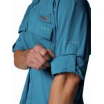 Camisa-Manga-Larga-Hombre-Shadowcaster-Zero-Azul-Columbia