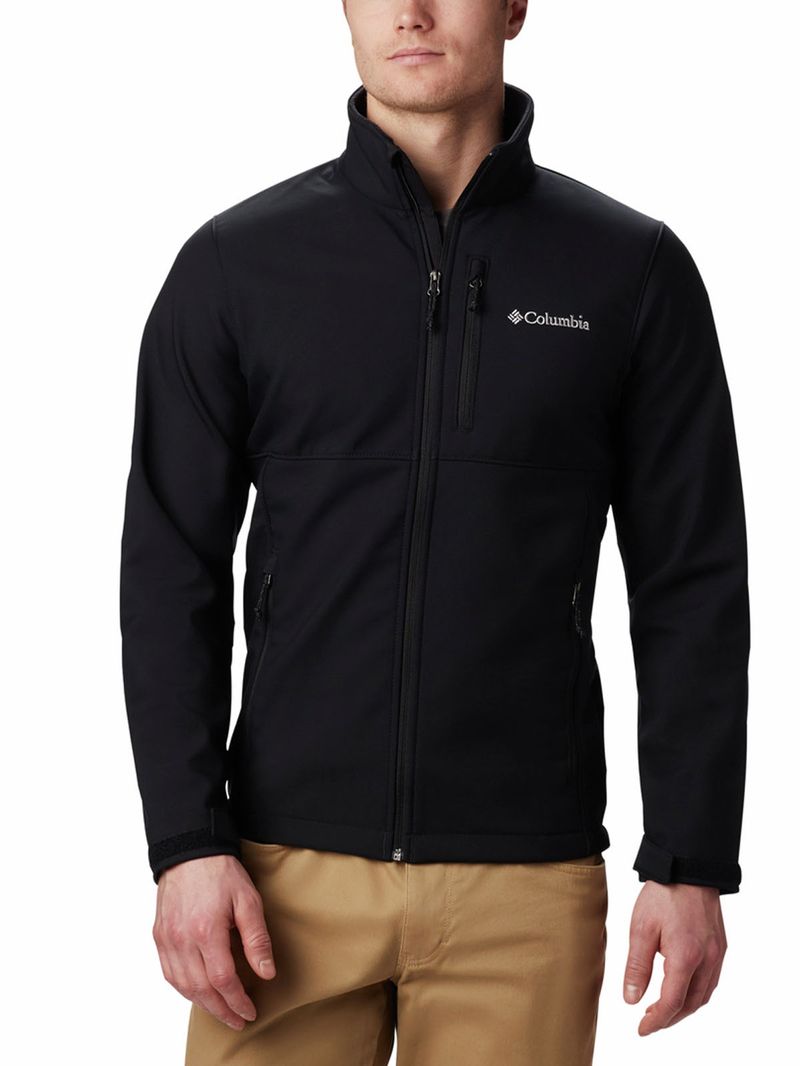 Softshell-Hombre-Ascender-Negro-Columbia