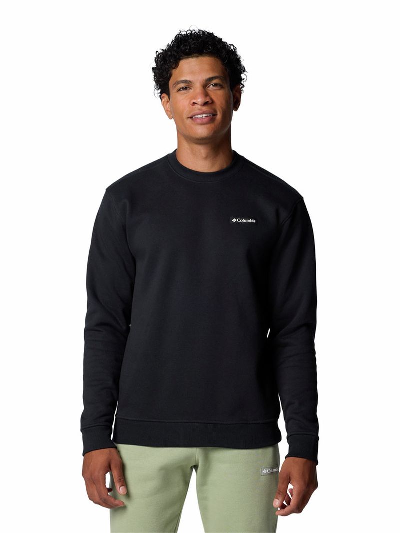 Poleron-Hombre-Meridian-Creek-Crew-Negro-Columbia