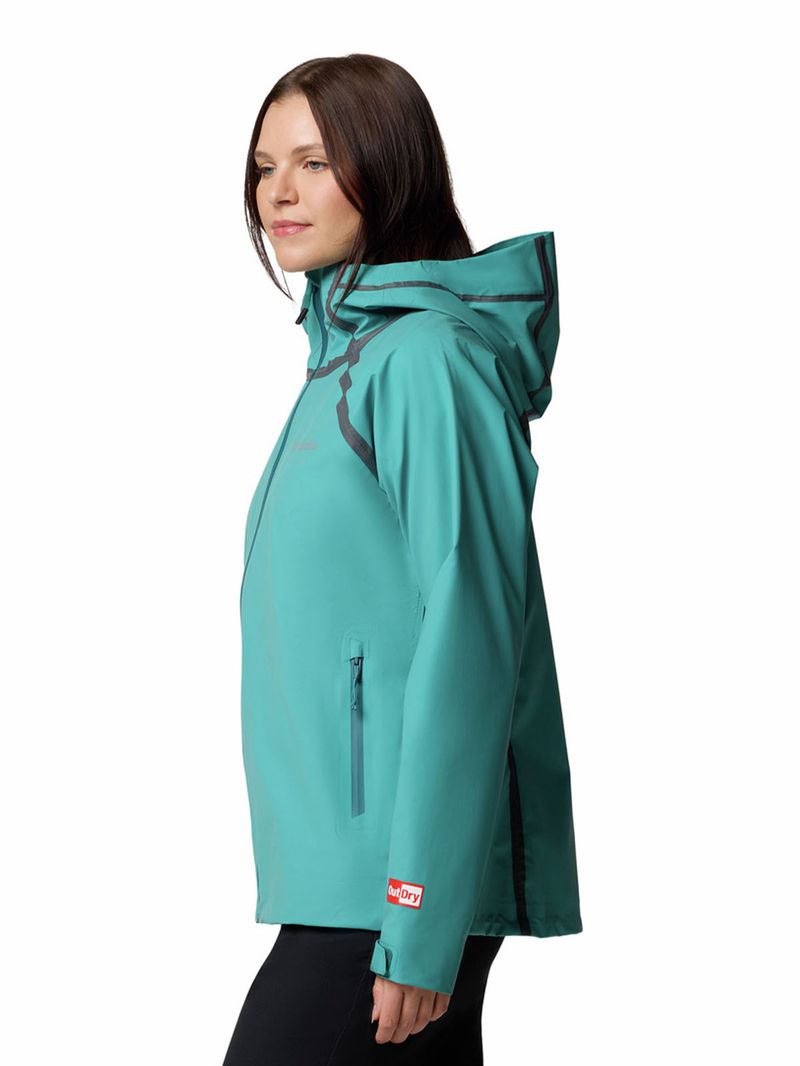 Cortaviento-Mujer-Reign-No-Shine-Azul-Columbia
