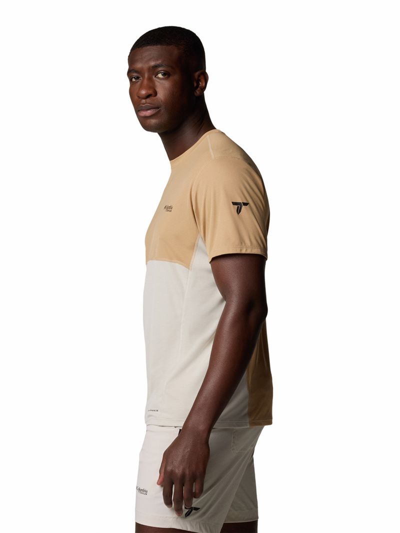 Polera-Manga-Corta-Hombre-Cirque-River-Pro-Beige-Columbia