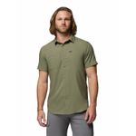 Camisa-Manga-Corta-Hombre-Silver-Ridge-Utility-Gris-Columbia