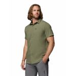 Camisa-Manga-Corta-Hombre-Silver-Ridge-Utility-Gris-Columbia