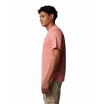 Polera-Manga-Corta-Hombre-Columbia-Hike-Crew-Rojo-Columbia