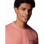 Polera-Manga-Corta-Hombre-Columbia-Hike-Crew-Rojo-Columbia