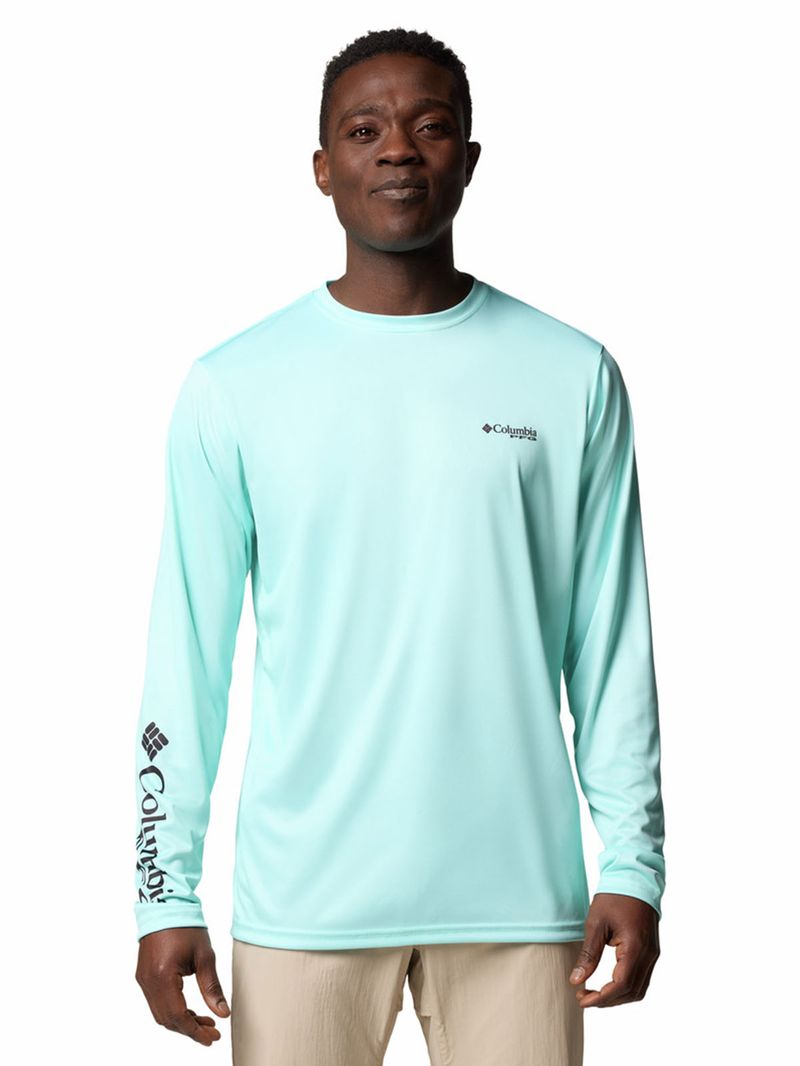 Polera-Manga-Larga-Hombre-Terminal-Tackle-Pfg-Celeste-Columbia