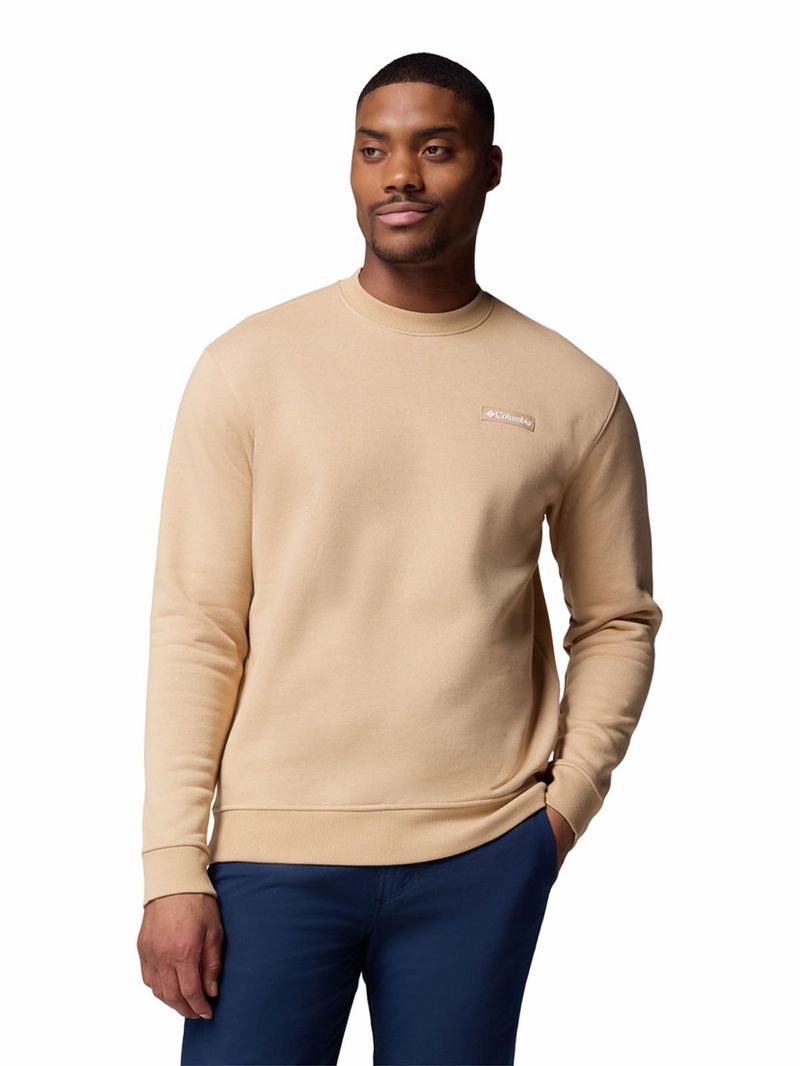 Poleron-Hombre-Meridian-Creek-Crew-Beige-Columbia