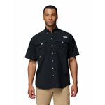 Camisa-Manga-Corta-Hombre-Bahama-II-Negro-Columbia