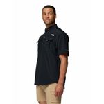 Camisa-Manga-Corta-Hombre-Bahama-II-Negro-Columbia