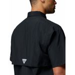 Camisa-Manga-Corta-Hombre-Bahama-II-Negro-Columbia