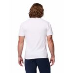 Polera-Manga-Corta-Hombre-Csc-Basic-Logo-Blanco-Columbia
