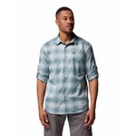 Camisa-Manga-Larga-Hombre-Silver-Ridge-Utility-Azul-Columbia