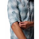 Camisa-Manga-Larga-Hombre-Silver-Ridge-Utility-Azul-Columbia