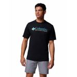 Polera-Manga-Corta-Hombre-CSC-Basic-Logo-Negro-Columbia