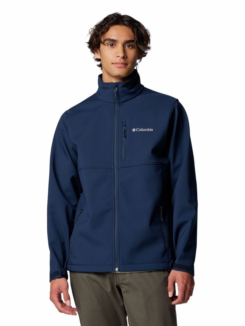Softshell-Hombre-Ascender-Azul-Columbia