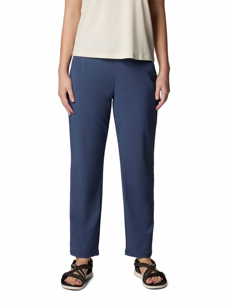 Pantalón Mujer All Seasons Pull-On Azul Columbia
