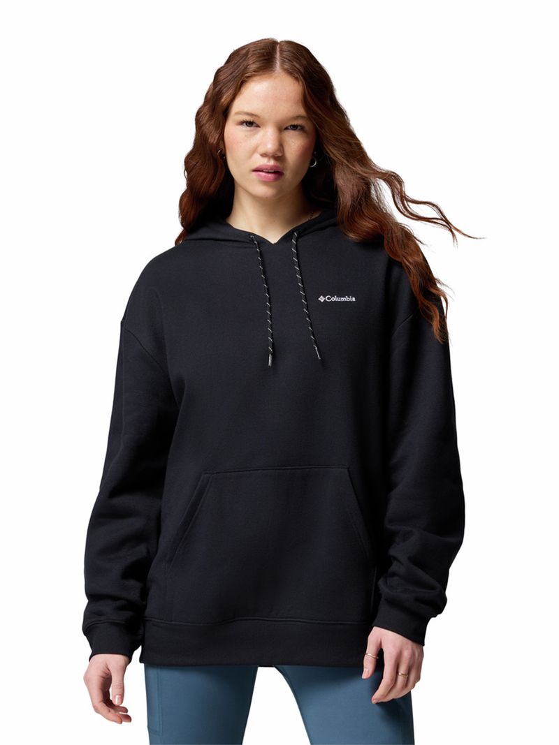 Polerón Mujer Aldermore Hoodie Negro Columbia