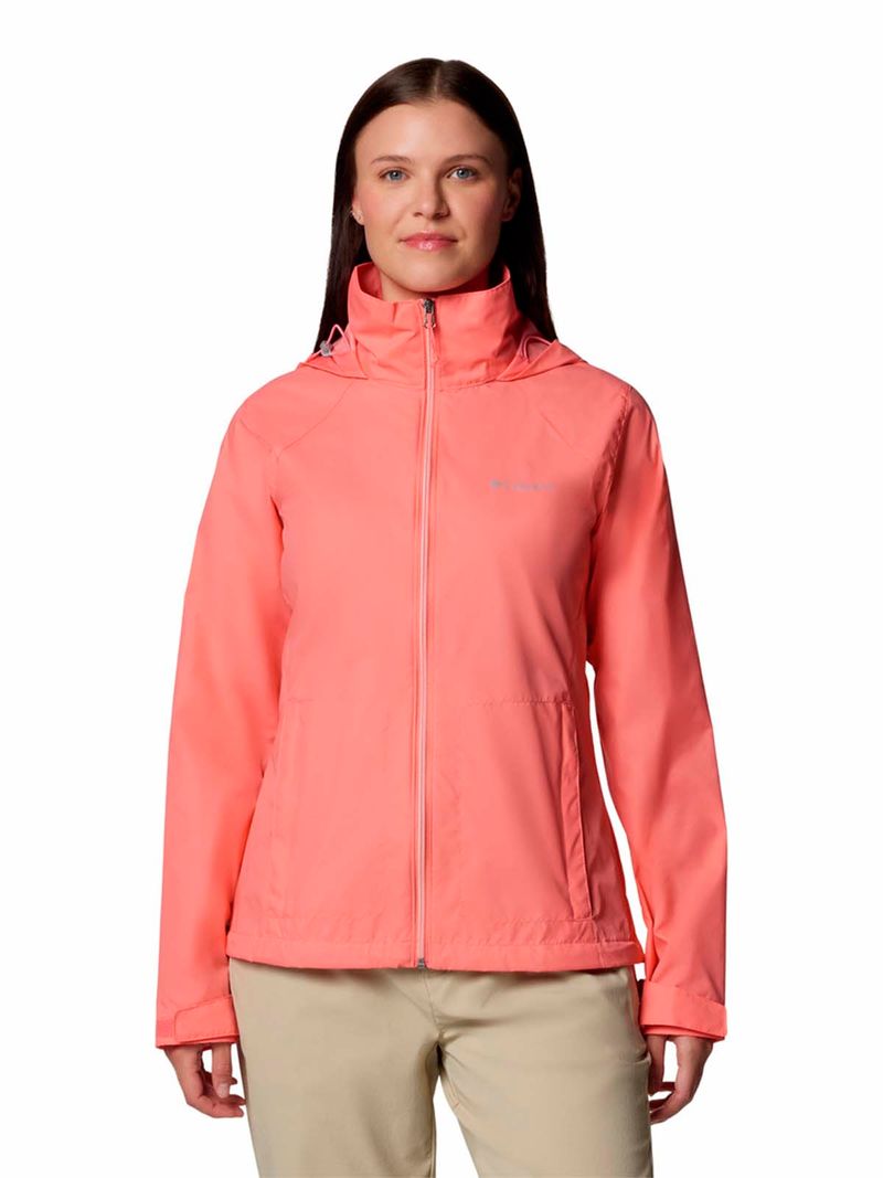 Cortaviento Mujer Switchback IV Rosado Columbia
