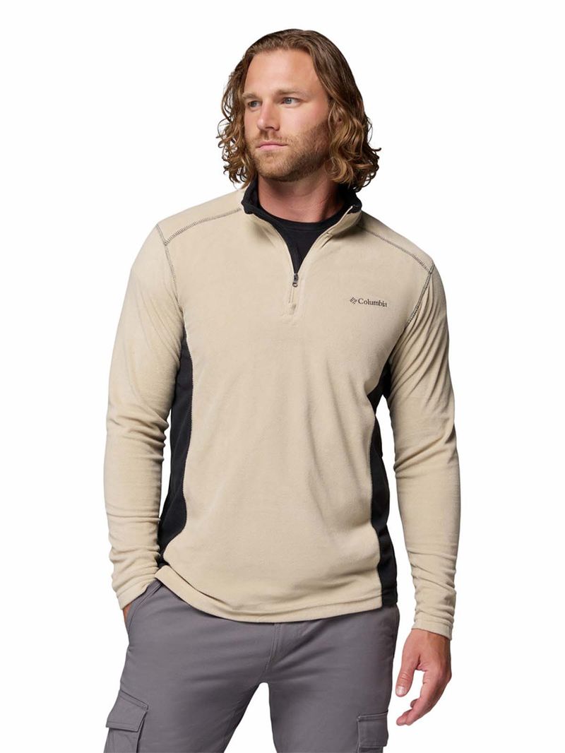 Polar-Hombre-Klamath-Range-II-Half-Zip-Beige-Columbia