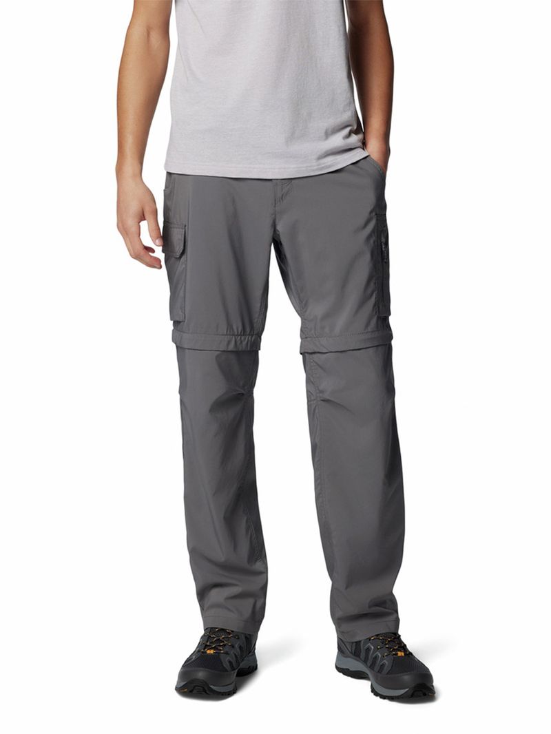 Pantalon-Hombre-Silver-Ridge-Utility-Convertible-Gris-Columbia