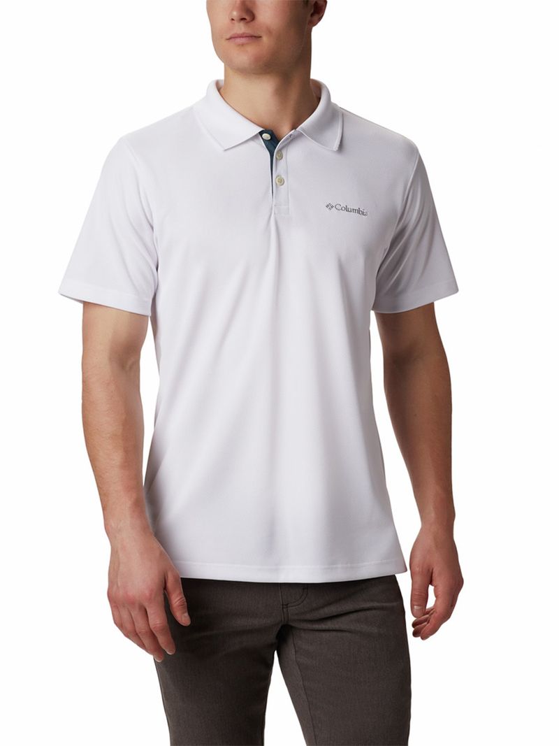 Polera Manga Corta Hombre Utilizer Blanco Columbia