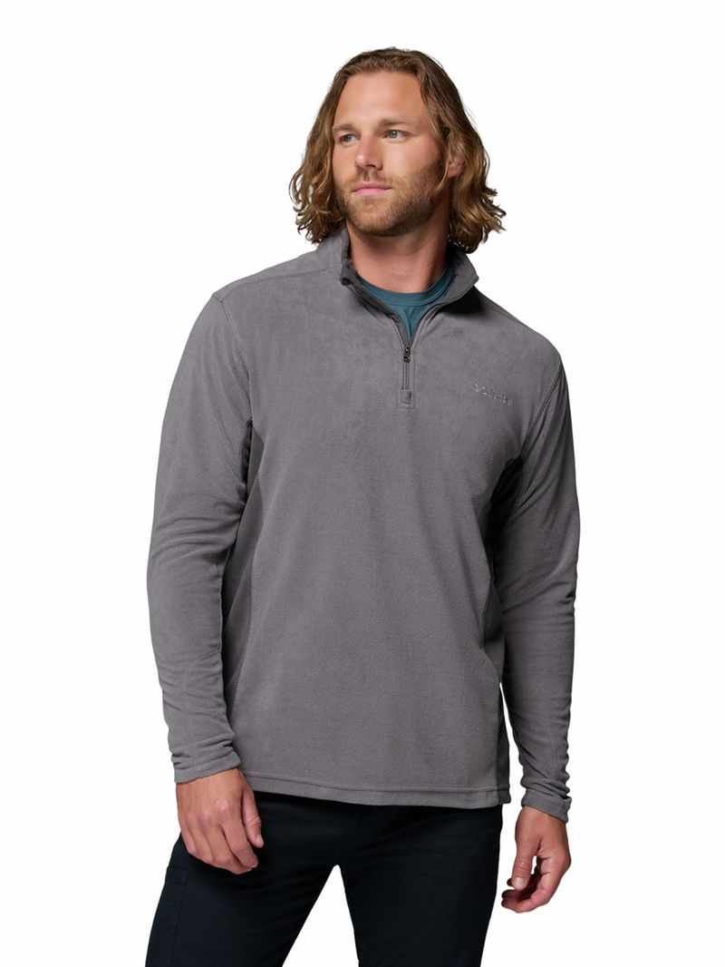 Polar-Hombre-Klamath-Range-Half-Zip-Gris-Columbia