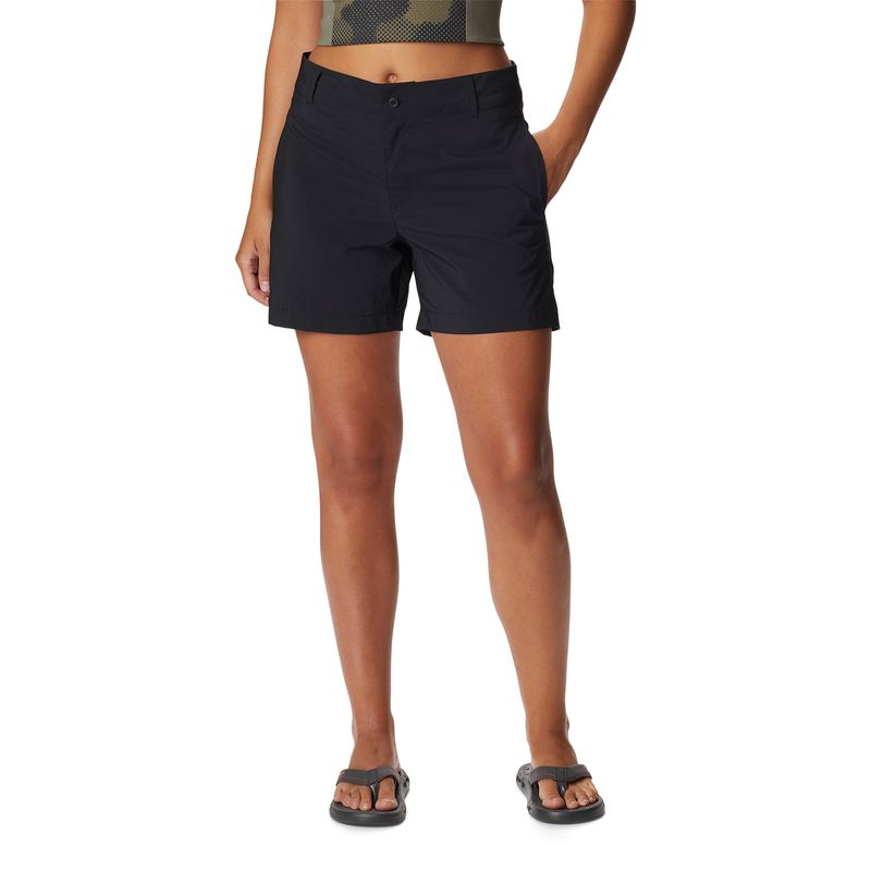 Short-Mujer-Silver-Ridge-Utility-Negro-Columbia