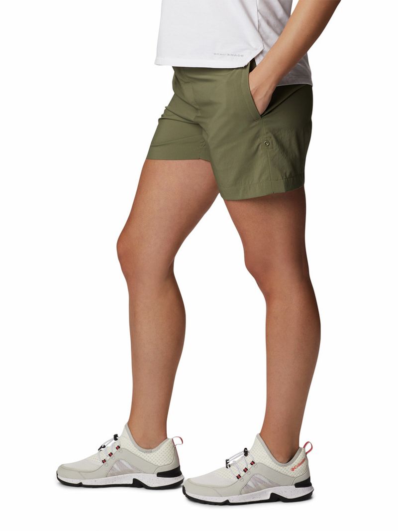 Short-Mujer-Silver-Ridge-Utility-Verde-Columbia