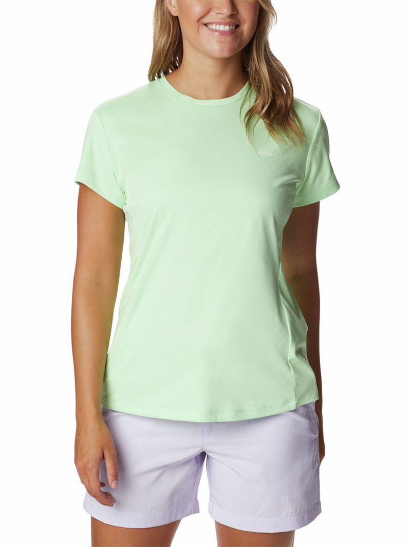 Polera-Manga-Corta-Mujer-Zero-Ice-Cirro-Verde-Columbia