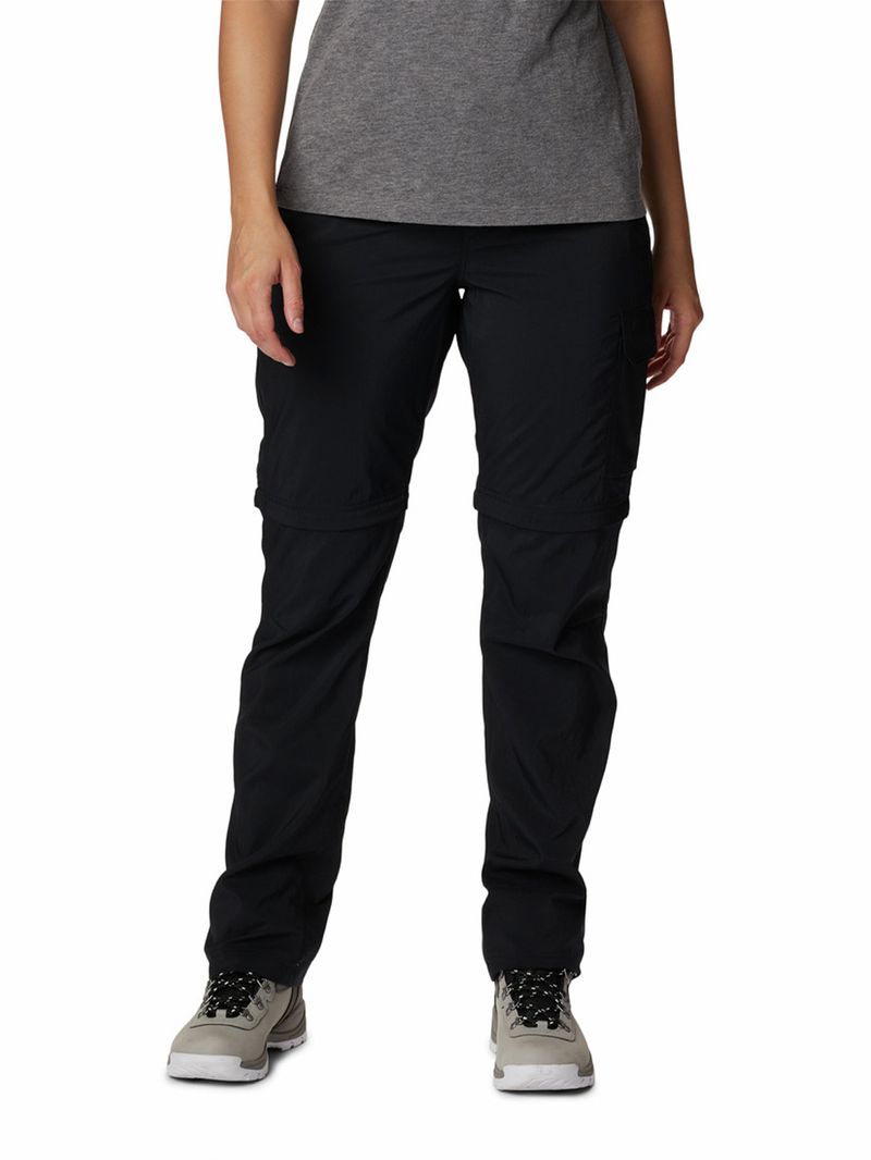 Pantalon-Mujer-Silver-Ridge-Utility-Convertible-Negro-Columbia