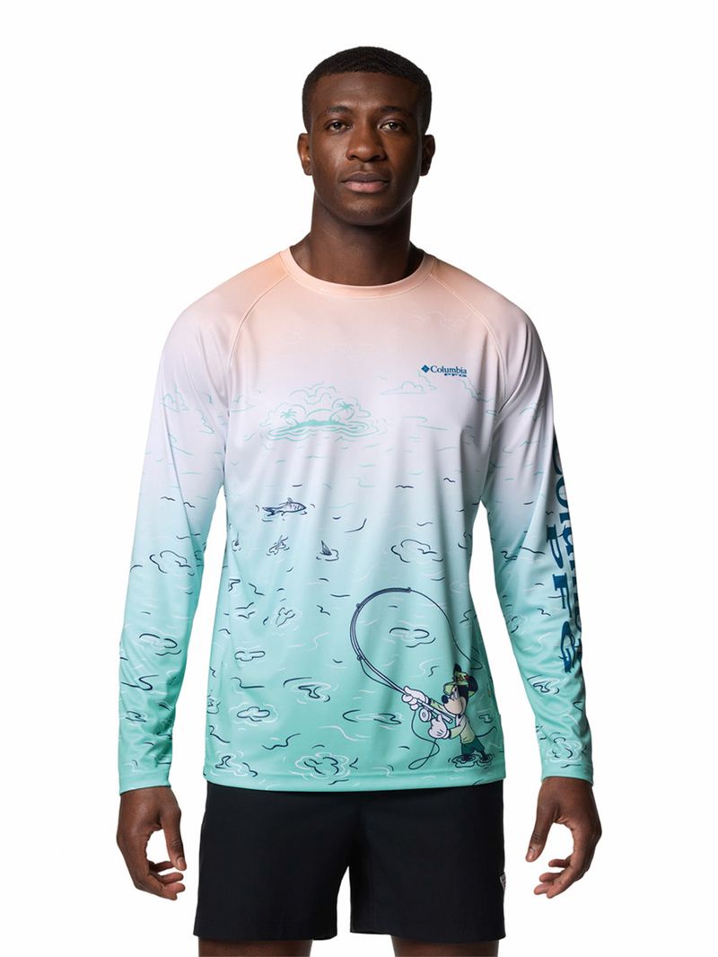 Polera-Manga-Larga-Hombre-Disney-Terminal-Tack-Azul-Columbia