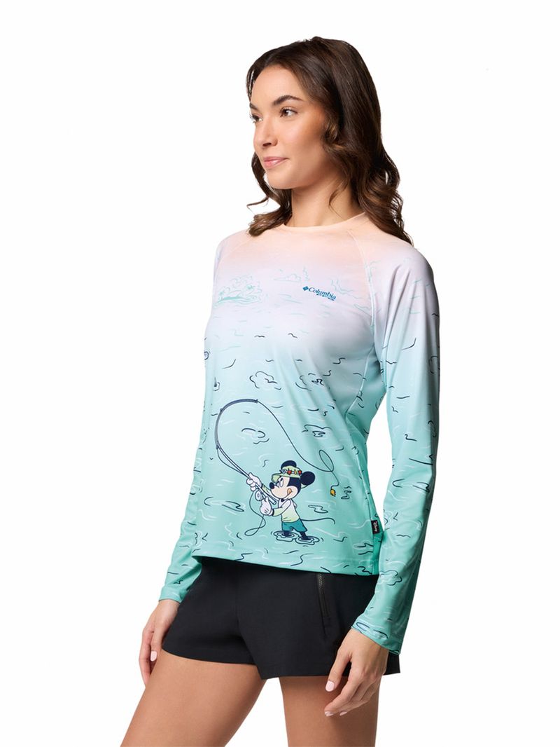 Polera-Manga-Larga-Mujer-Pfg-Disney-Tidal-Azul-Columbia