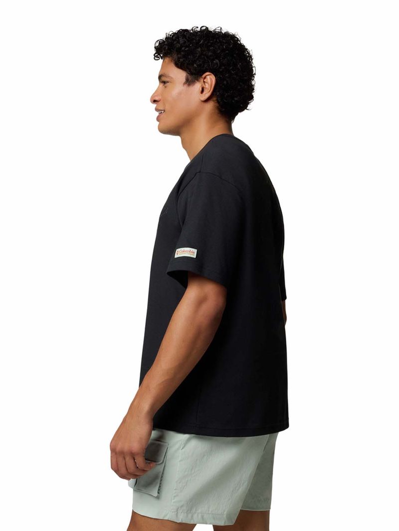 Polera-Manga-Corta-Hombre-Wallowa-Graphic-Negro-Columbia