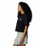 Polera-Manga-Corta-Mujer-Cove-Beach-Cropped-Negro-Columbia